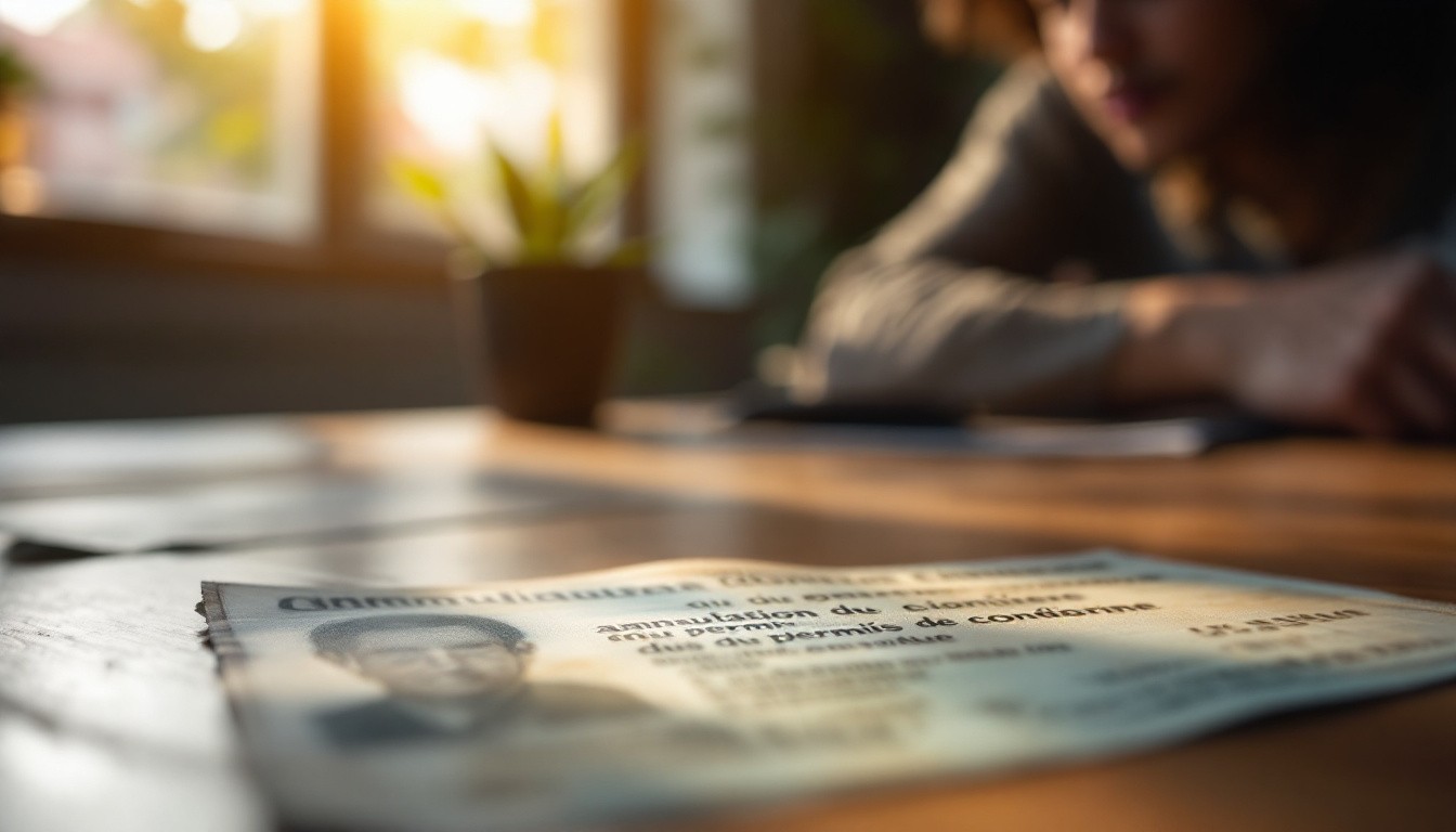 Annulation du permis de conduire : comprendre les raisons et solutions